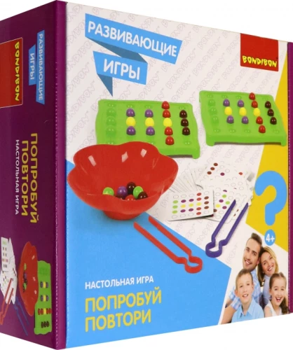 Attīstošā galda spēle Bondibon Mēģini atkārtot