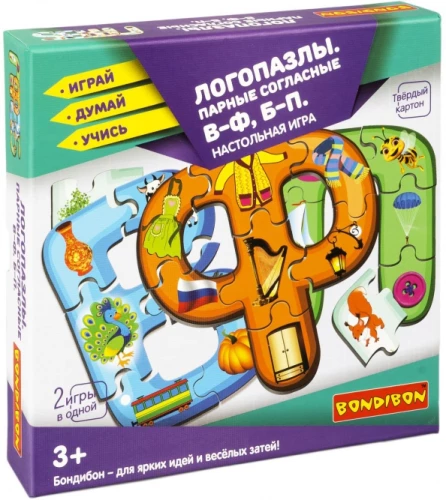 Logopazli Pāru līdzskaņi V-F, B-P
