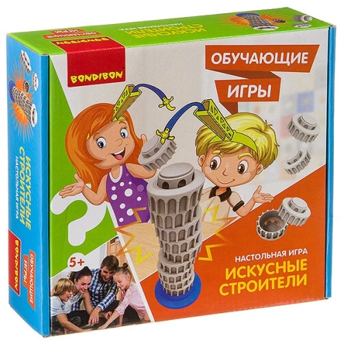 Mācību spēles Bondibon Prasmīgie būvētāji