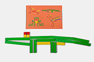 Krāsainās spēļu nūjiņas Talantīgā paaudze