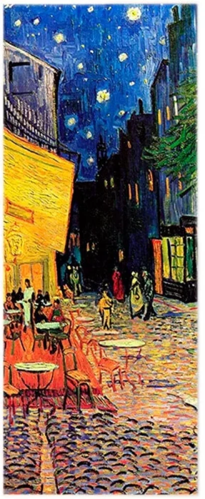 Molly numuru glezna (35x88) Van Gogs. Nakts kafejnīcas terase