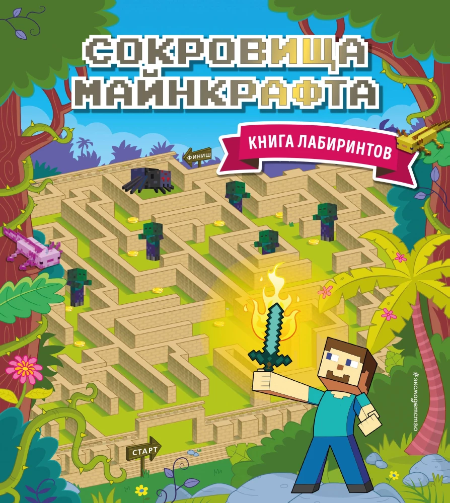 Minecraft dārgumi. Labirintu grāmata