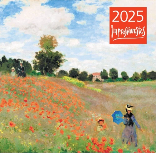 Impresionisti. Sienas kalendārs 2025. gadam (300x300 mm)