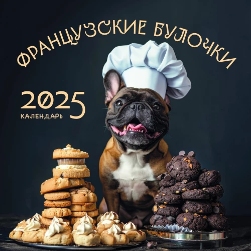 Sienas kalendārs Francūžu maizītēm 2025. gadam