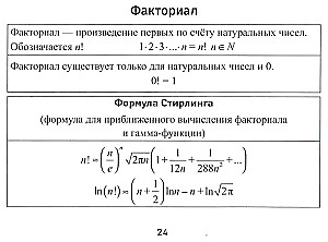 Algebras formulas