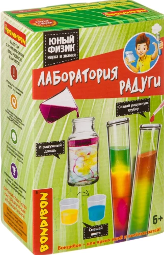 Eksperimentu komplekts Japāņu eksperimenti. Varavīksnes laboratorija