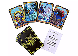 Začarotā Zaļās Raganas Tarot (78 kartes + instrukcija)