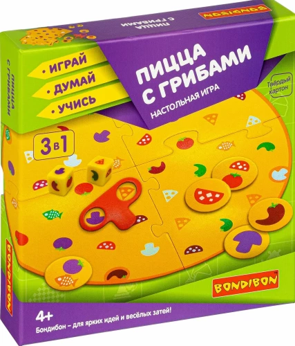 Galda spēle Pica ar sēnēm