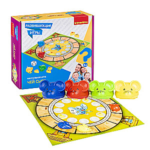 Настольная развивающая игра Чей сыр?