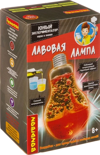 Eksperimentu komplekts Japāņu eksperimenti. Lavas lampa
