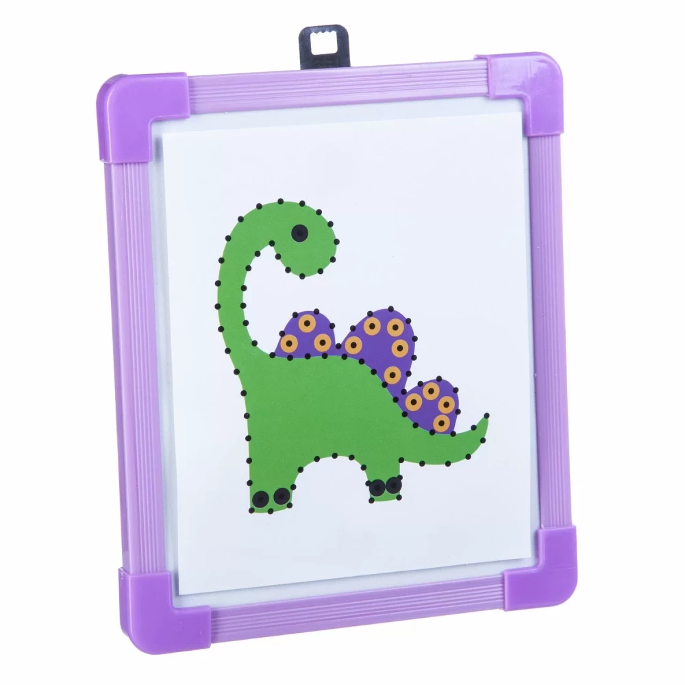 Radošais komplekts Attēls no diegiem. Dinos