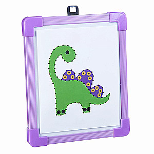 Radošais komplekts Attēls no diegiem. Dinos