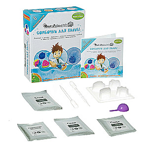 Franču eksperimenti Mini-laboratorija. Vannas bumbas