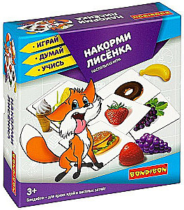 Galda spēle "Pabarot lapsiņu"