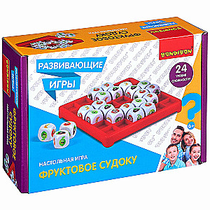 Galda spēle Augļu sudoku