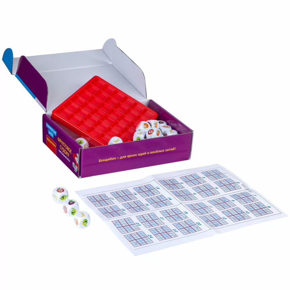 Galda spēle Augļu sudoku
