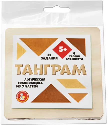 Koka puzle spēle Tangram