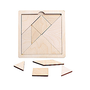 Koka puzle spēle Tangram