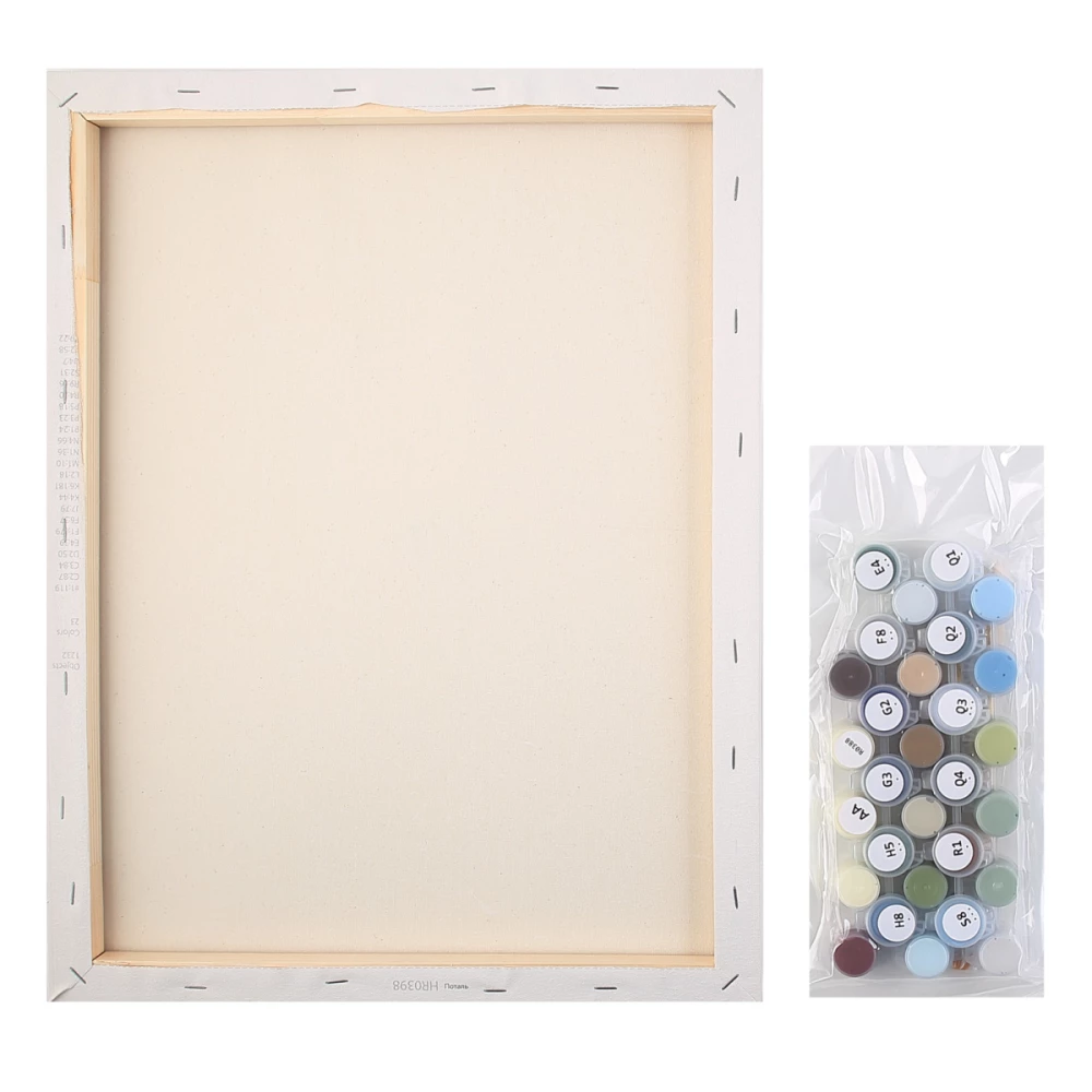 Molly numuru glezna ar zeltu 40x50 Zelta rudzi