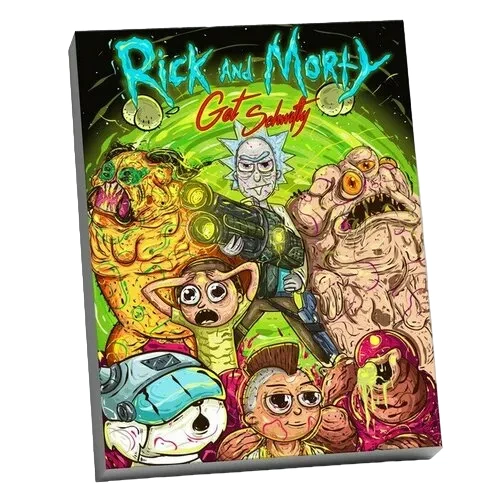 Molly (40x50) Riks un Mortis numuru glezna
