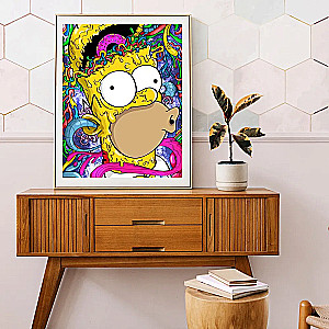 Numuru glezna Molly (40x50) Homērs ar pīrādziņu