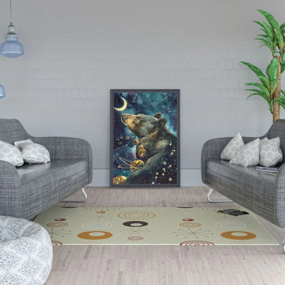 Numuru glezna Molly (40x50) Sapņu lācis