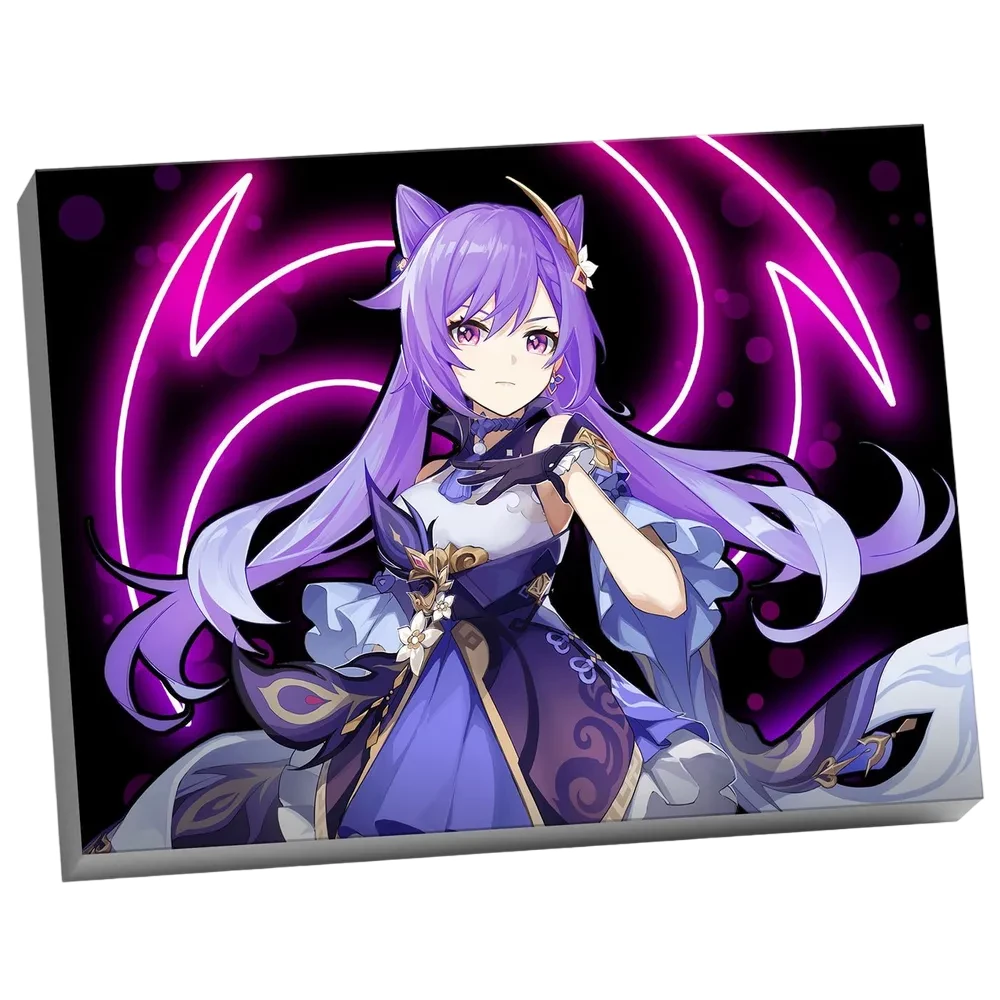 Numuru glezna Molly (30x40) Genshin Neon Ke Qing
