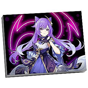Numuru glezna Molly (30x40) Genshin Neon Ke Qing