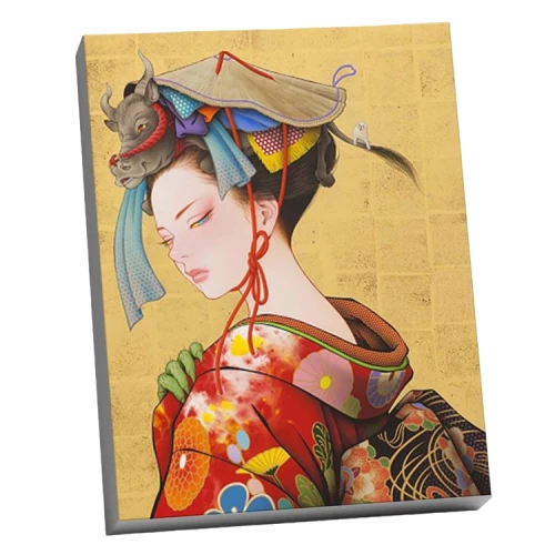 Molly numuru glezna (40x50) Japāņu dēmons Oni