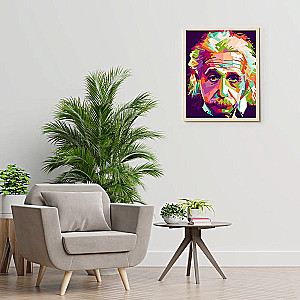Numuru glezna Molly (40x50) Alberts Einšteins