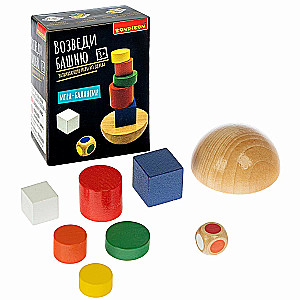 Galda spēle balansieris Uzcel torni