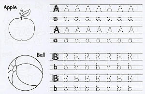 Rakstīšana. Mācos rakstīt. Angļu alfabēts