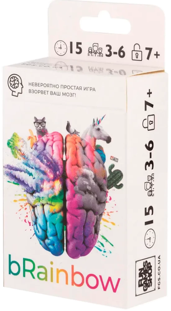 Galda spēle Bрейнбоу (bRainbow)