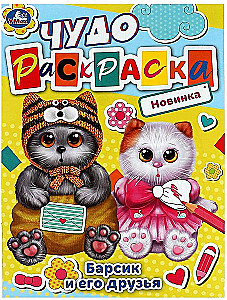 Барсик и его друзья. Чудо-раскраска