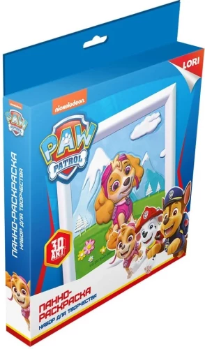 Pano-krāsošana Suņu patrulī. Skaija