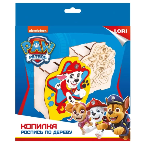 Koka apgleznošana Krājkasīte Suņu patrulī. Maršals