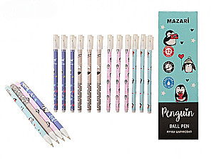 Rokas pildspalva PENGUIN, zila, 0.7 mm