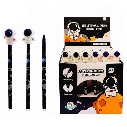 Zila 0,5 mm gēla pildspalva Space 1, zila