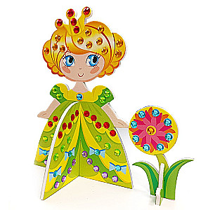 3D komplekts radošumam no pērlītēm Princeses 1