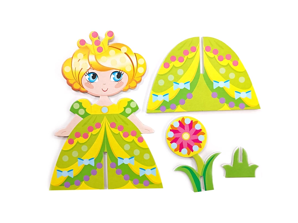 3D komplekts radošumam no pērlītēm Princeses 1