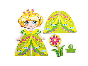 3D komplekts radošumam no pērlītēm Princeses 1