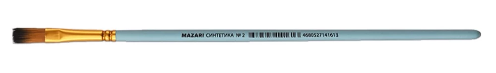 Mākslas otas, sintētika, №2, plakana