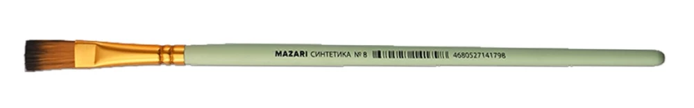 Mākslas otas, sintētika, №8, plakana