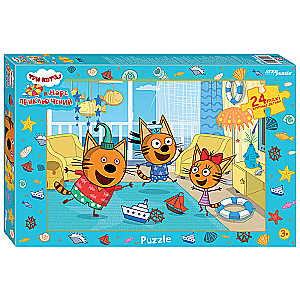 Puzle maxi 24 Trīs kaķi (new 1)