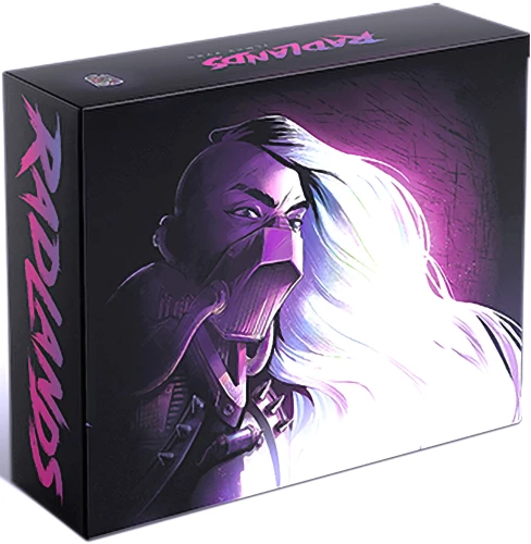 Galda spēle Radlands. Pārpalikumu zeme. Super deluxe