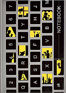 Записная книжка Notebook. Клавиатура