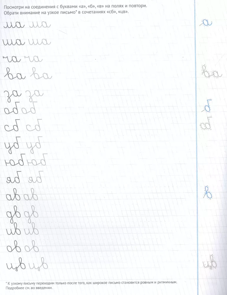 Rakstīšanas vingrinājumi kreisrokajiem. Mācāmies rakstīt vārdus (2. solis)