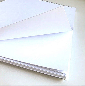 Bloknot (sketchbook) A4 (uz spirāles)