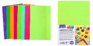 Krāsainā filca komplekts Assortī (8 krāsas)