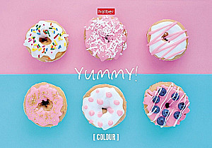 Piezīmju grāmata Yummy!, A5, 48 lapas, līnija